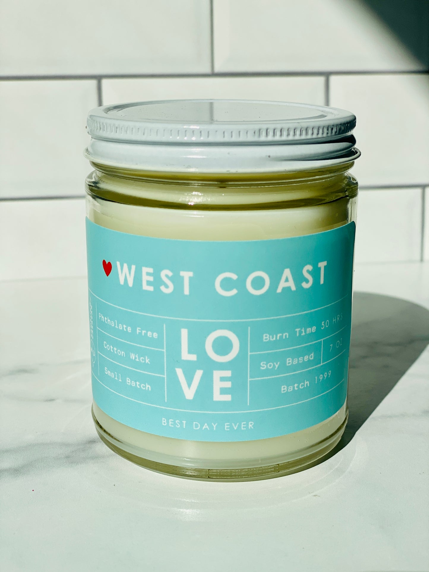 West Coast Love Candle