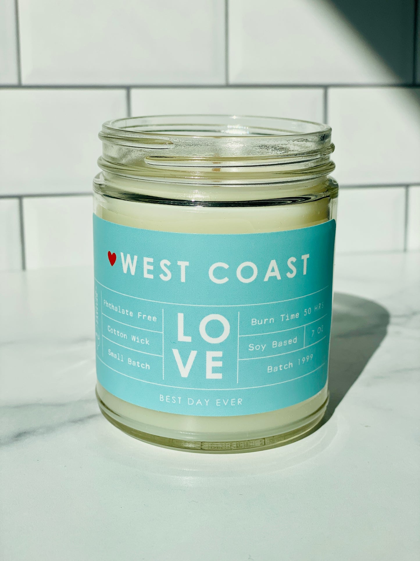 West Coast Love Candle