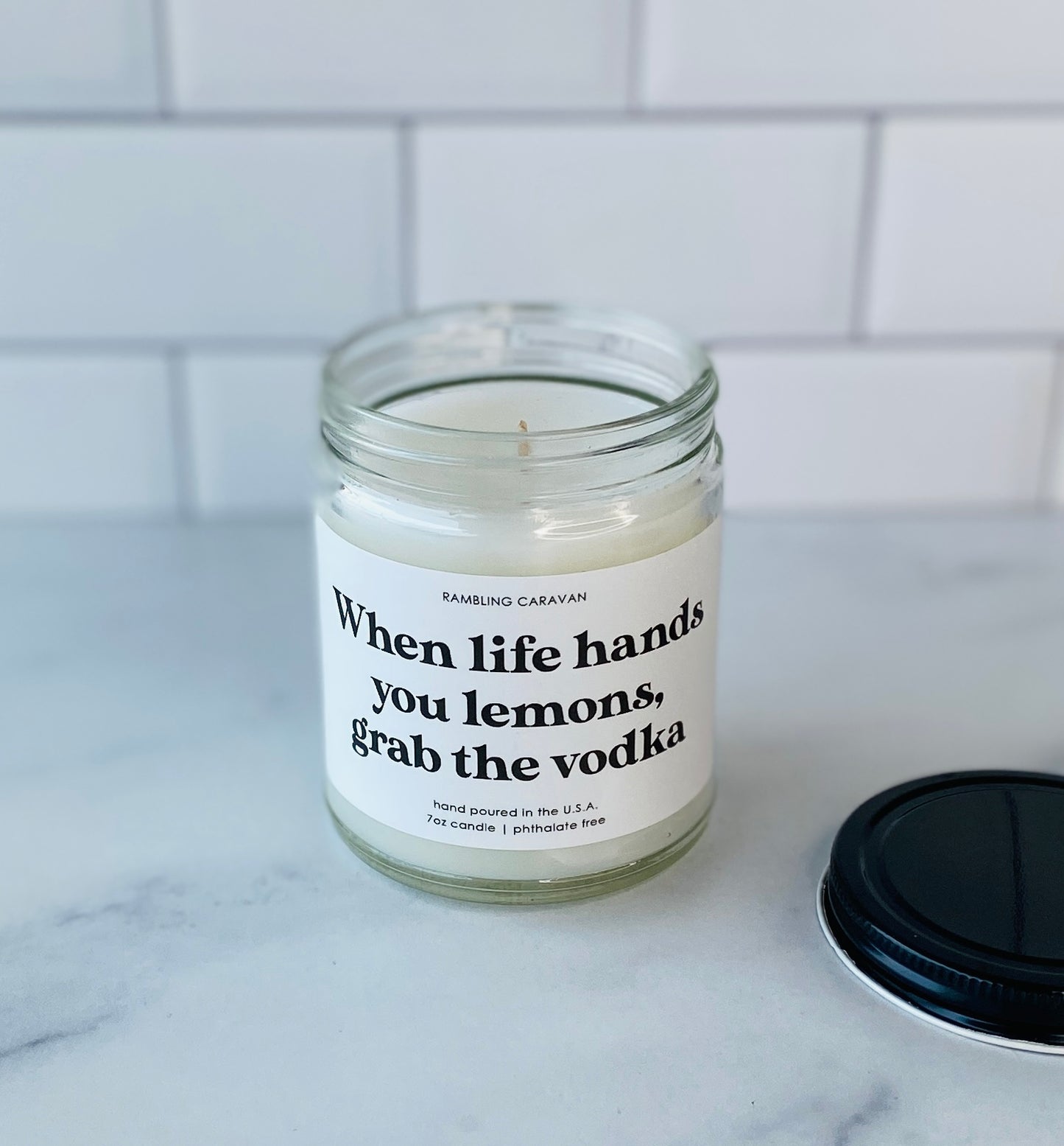 When life hands you lemons, grab the vodka Candle
