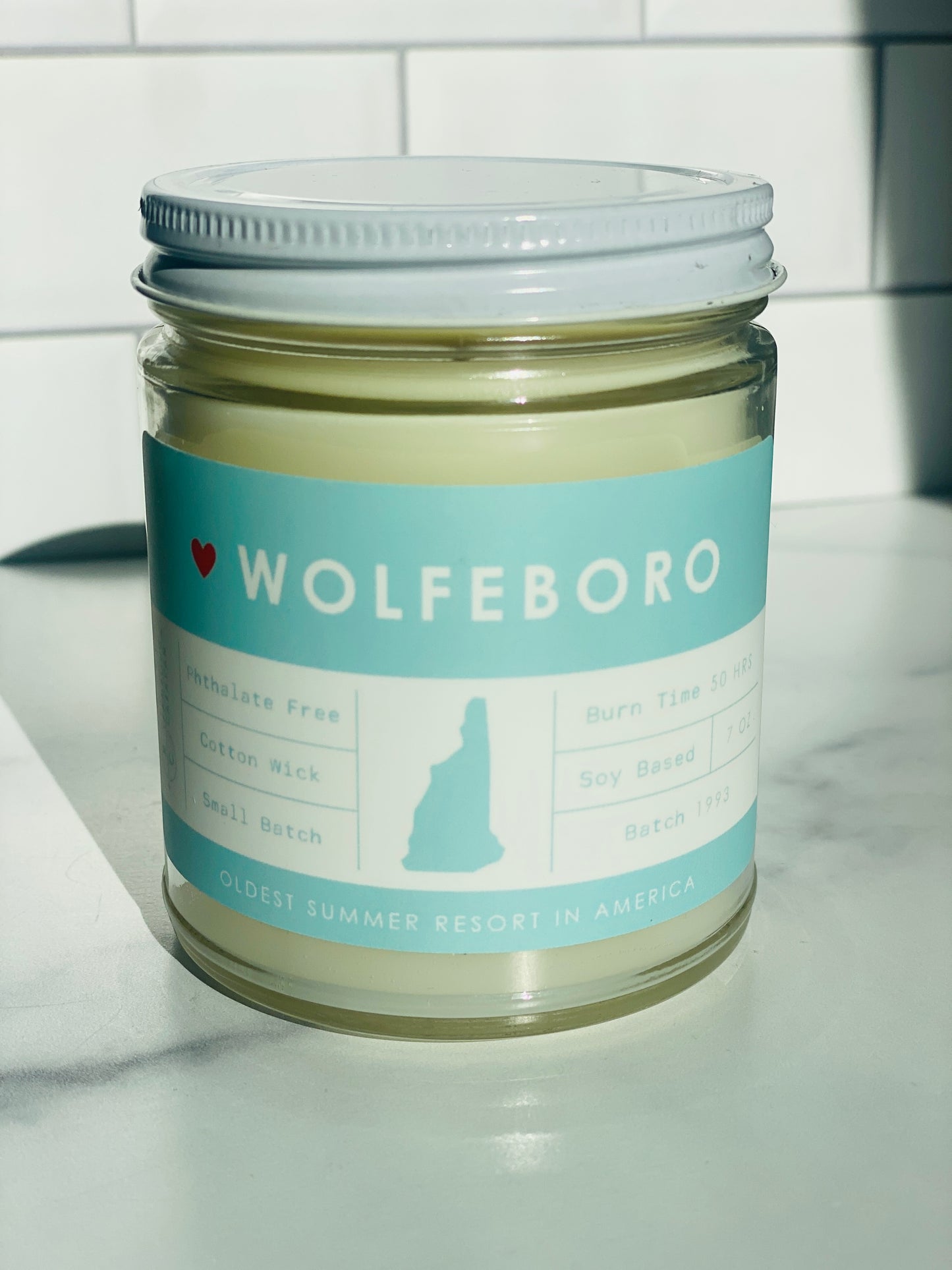 Wolfeboro, NH Candle