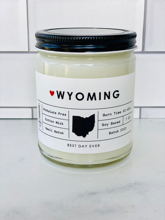 Wyoming, OH Candle