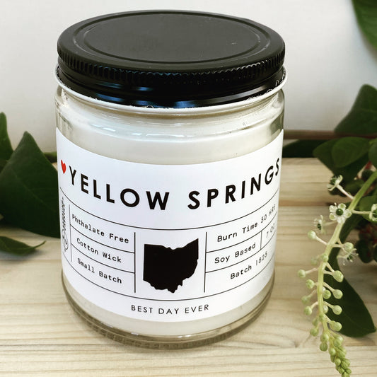 Yellow Springs, OH Candle