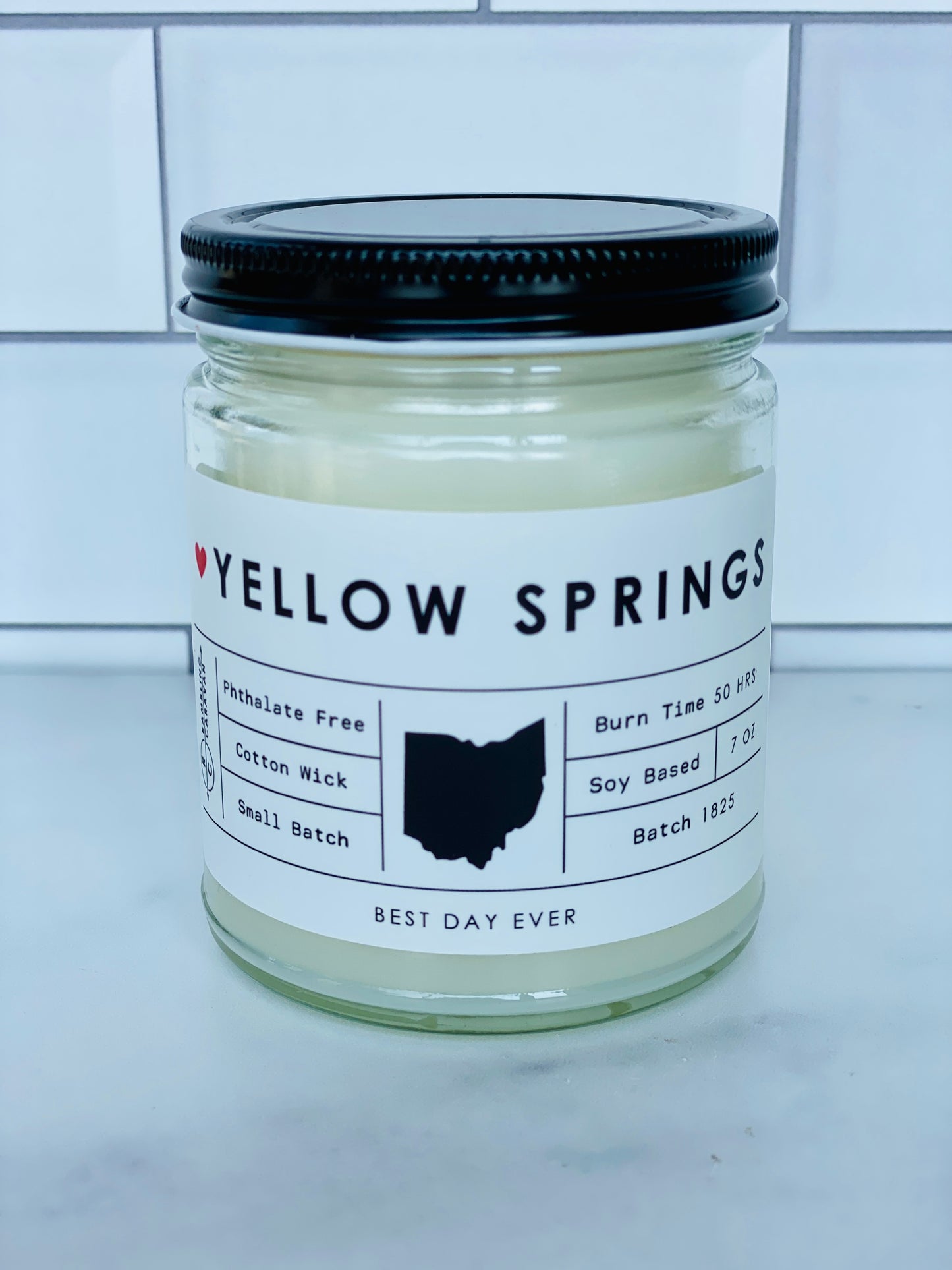 Yellow Springs, OH Candle