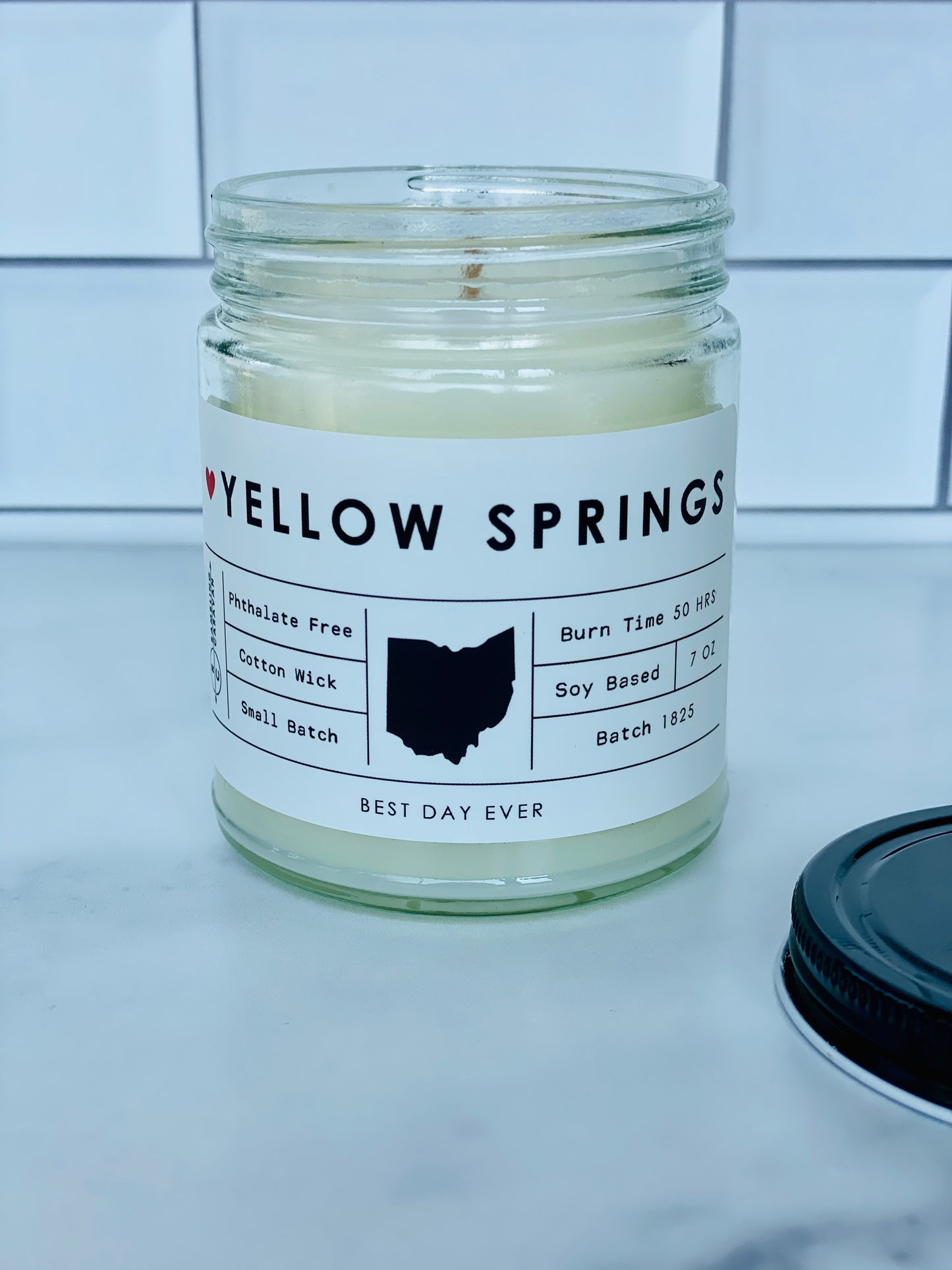 Yellow Springs, OH Candle