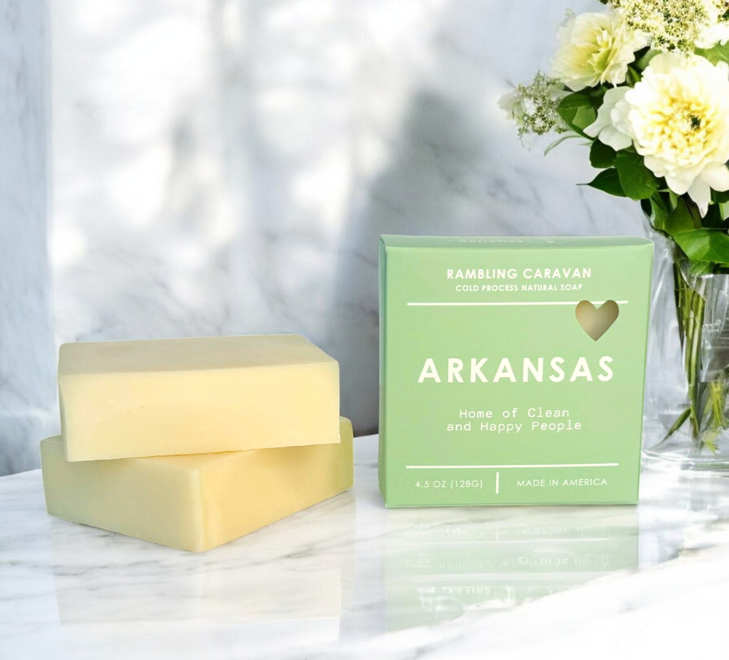 Bar Soap - Arkansas - All Natural