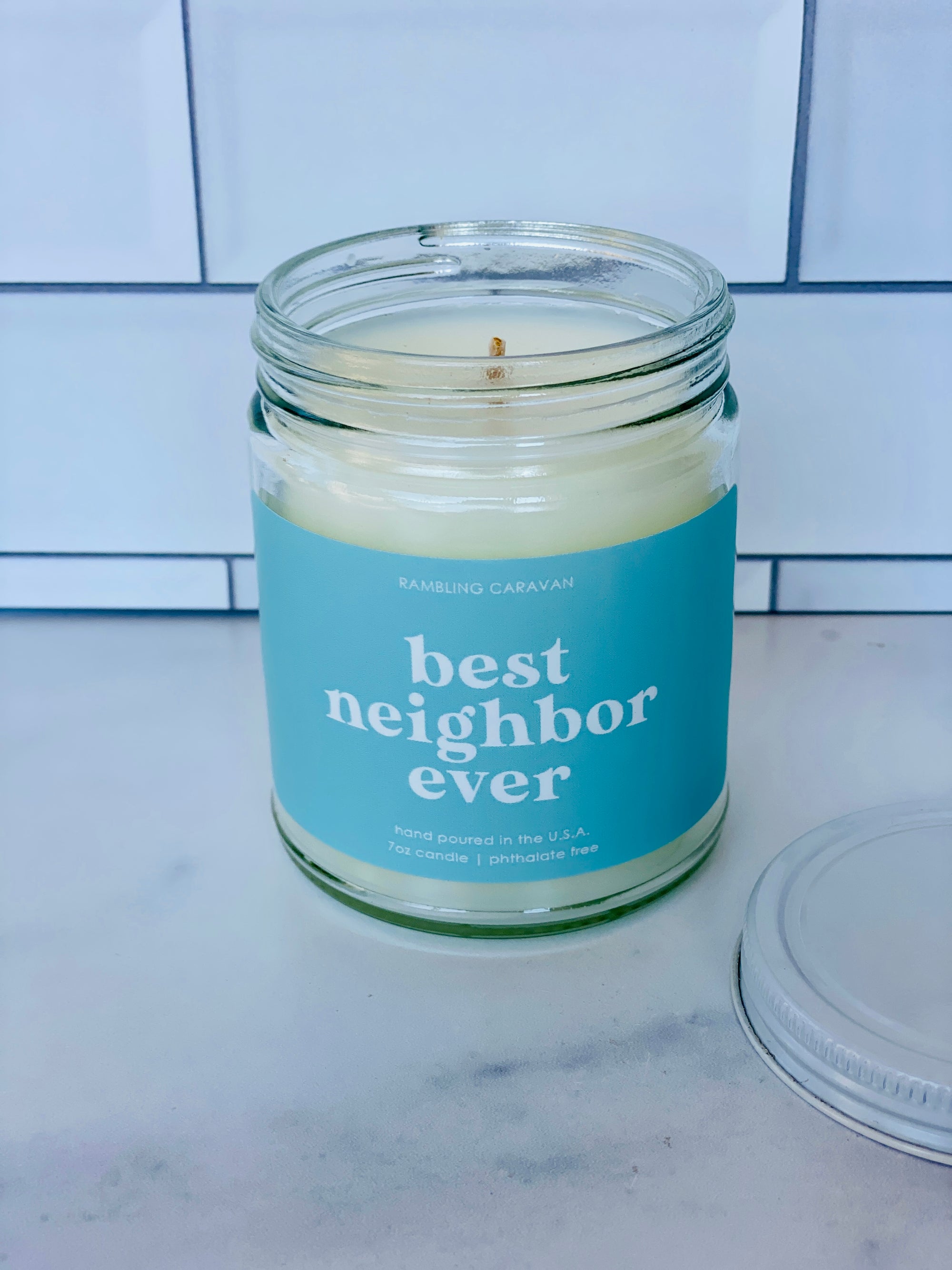 Best Neighbor Ever Candle