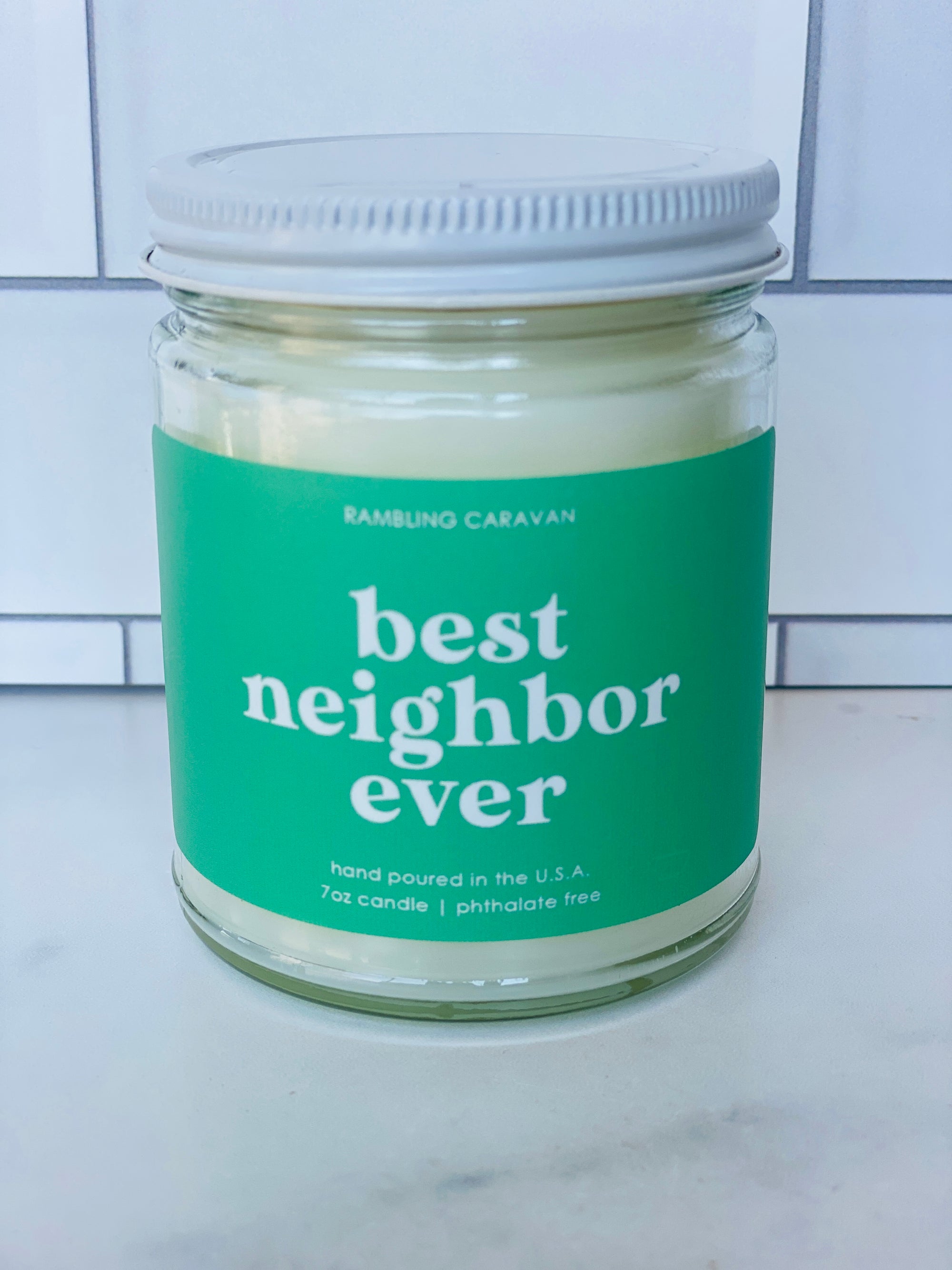 Best Neighbor Ever Candle