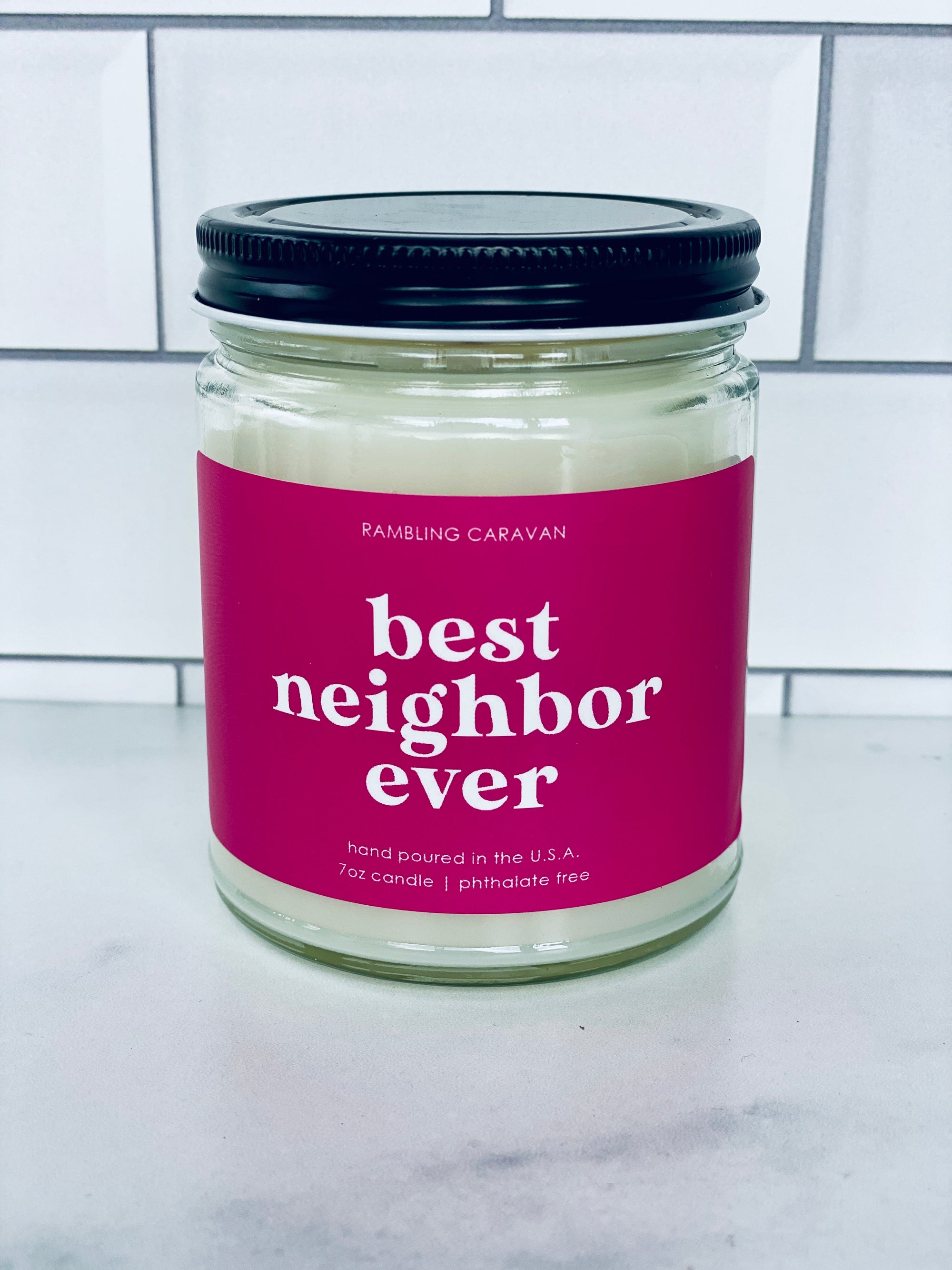 Best Neighbor Ever Candle