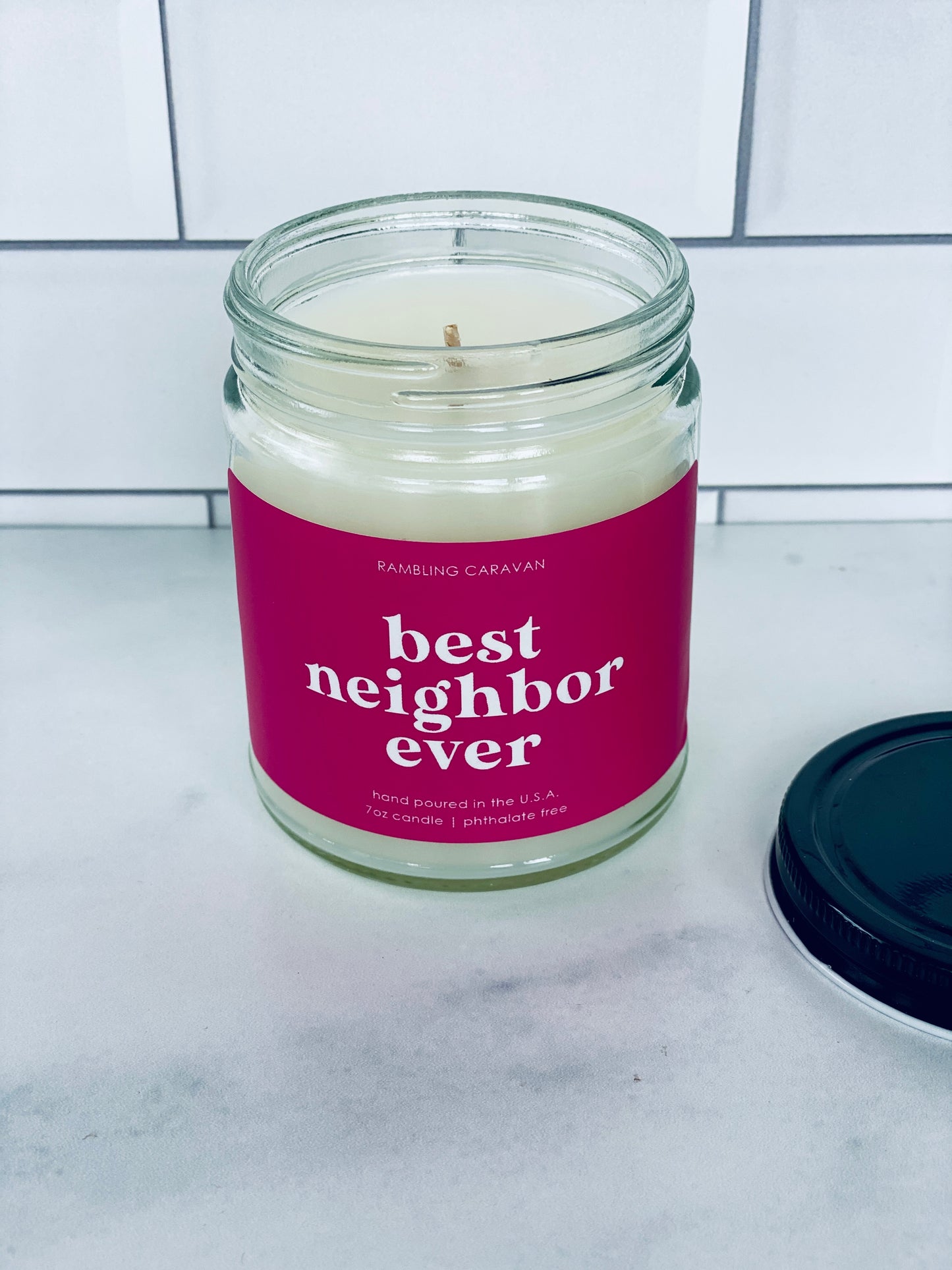 Best Neighbor Ever Candle