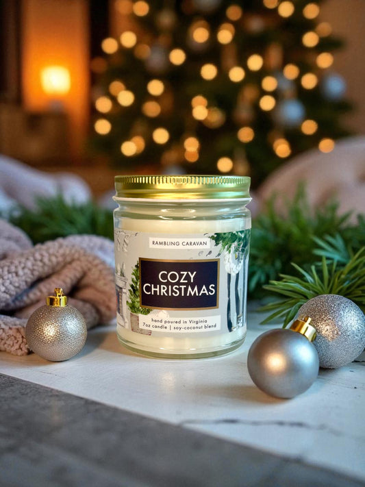 Cozy Christmas Candle
