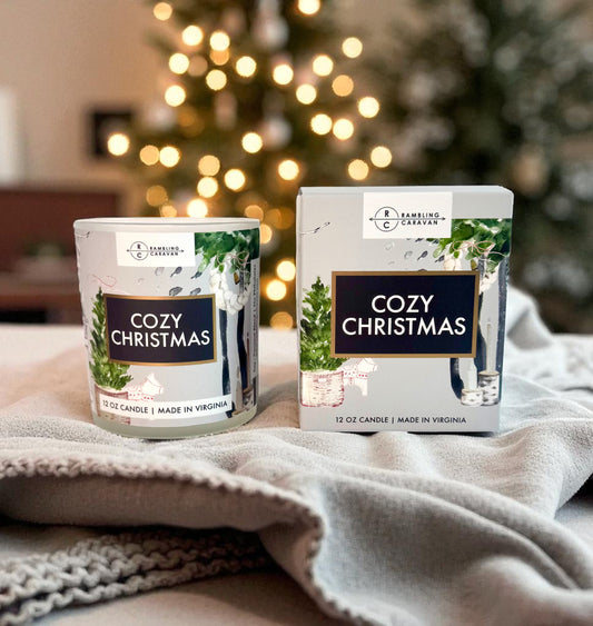 Cozy Christmas Candle | Luxe Winter Candle Collection |