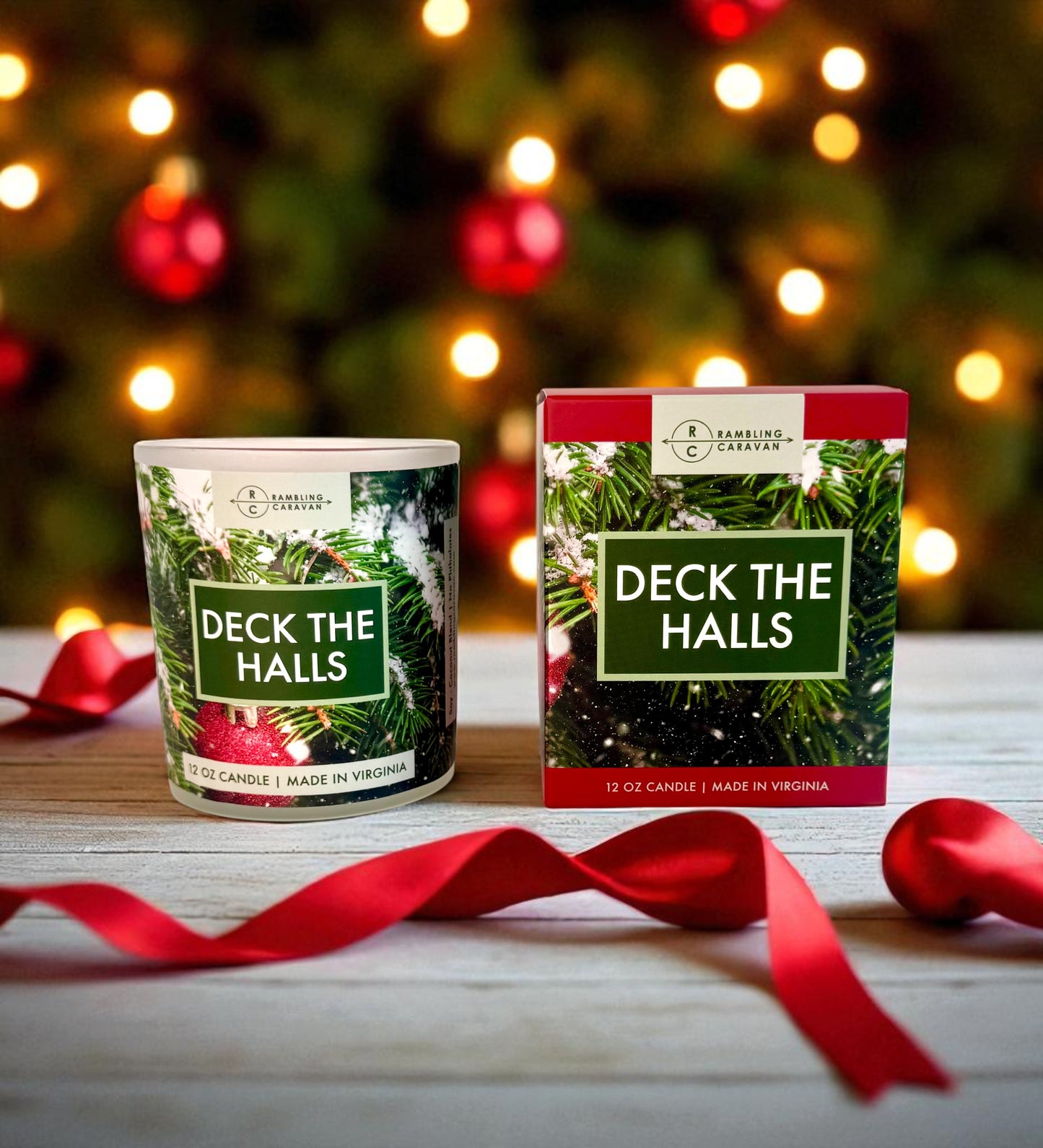 Deck The Halls Candle | Luxe Winter Candle Collection |