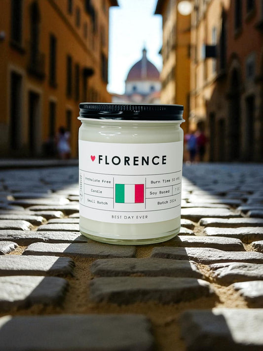 Florence, Italy Candle