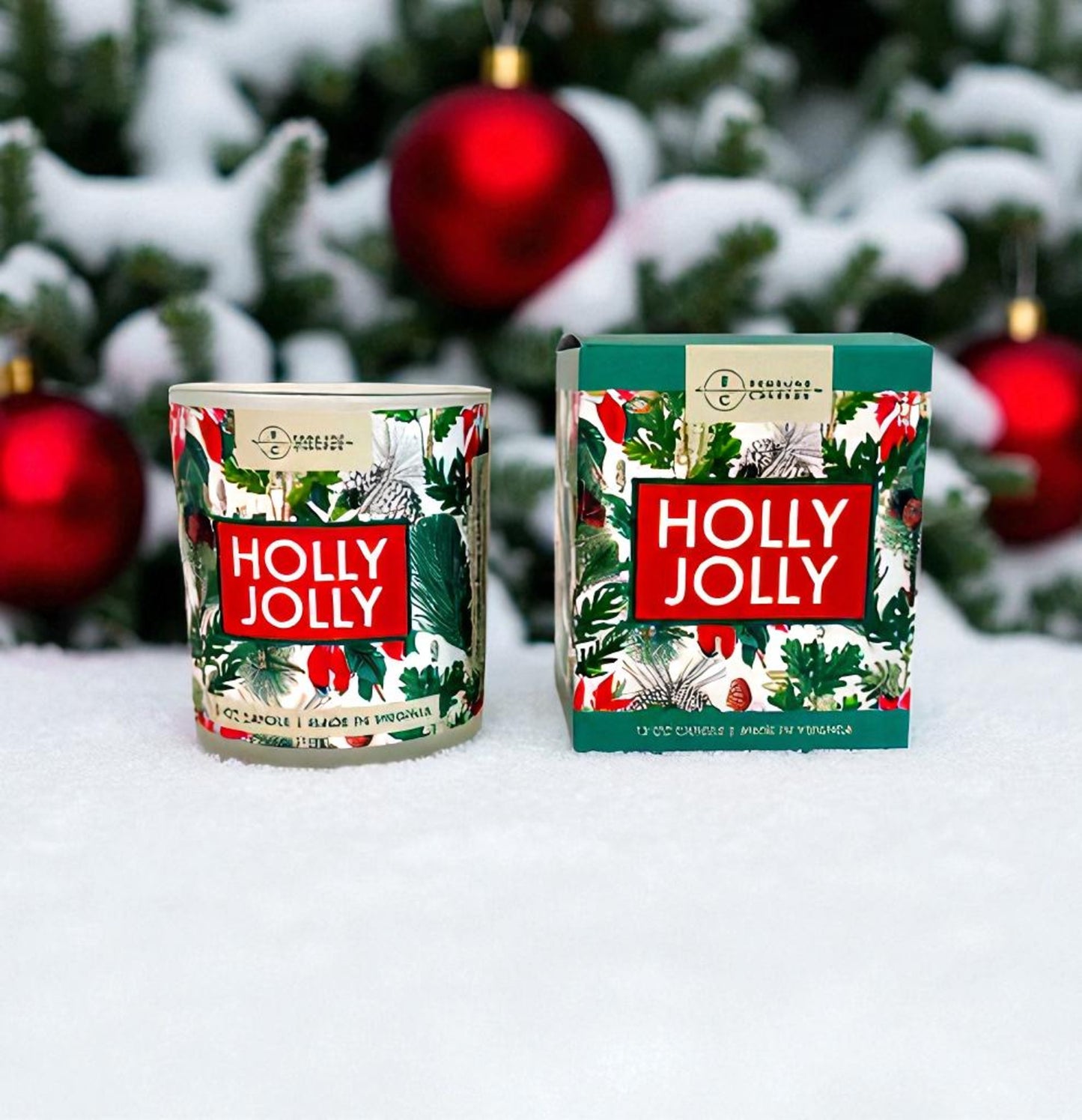 Holly Jolly Candle | Luxe Winter Candle Collection |