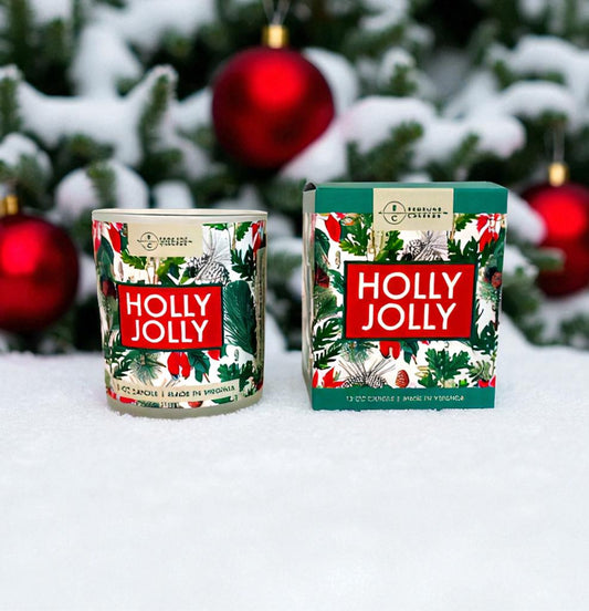 Holly Jolly Candle | Luxe Winter Candle Collection |