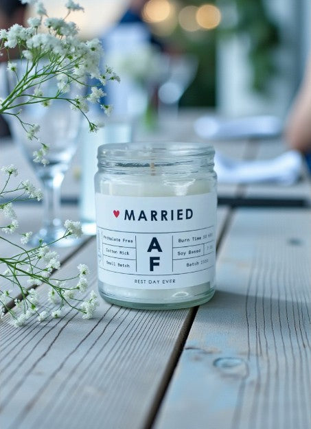 Married AF Candle