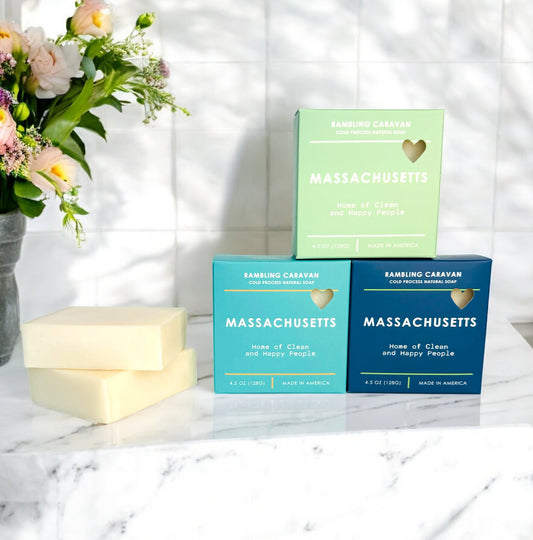 Bar Soap - Massachusetts - All Natural