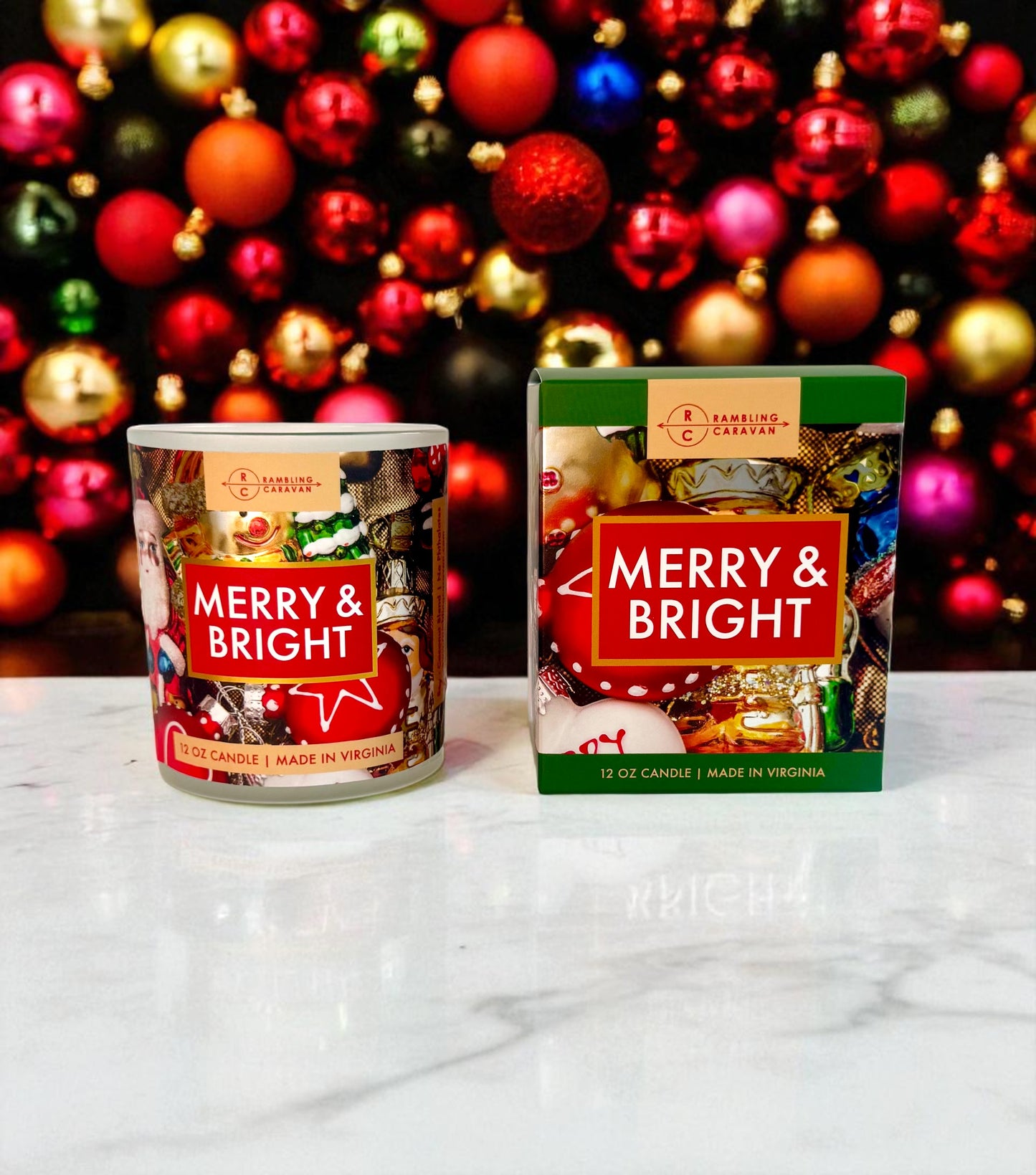 Merry & Bright Candle | Luxe Winter Candle Collection |