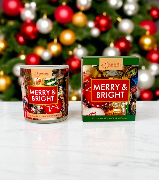 Merry & Bright Candle | Luxe Winter Candle Collection |
