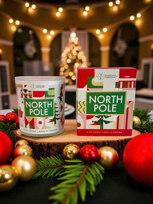 North Pole Candle | Luxe Winter Candle Collection |