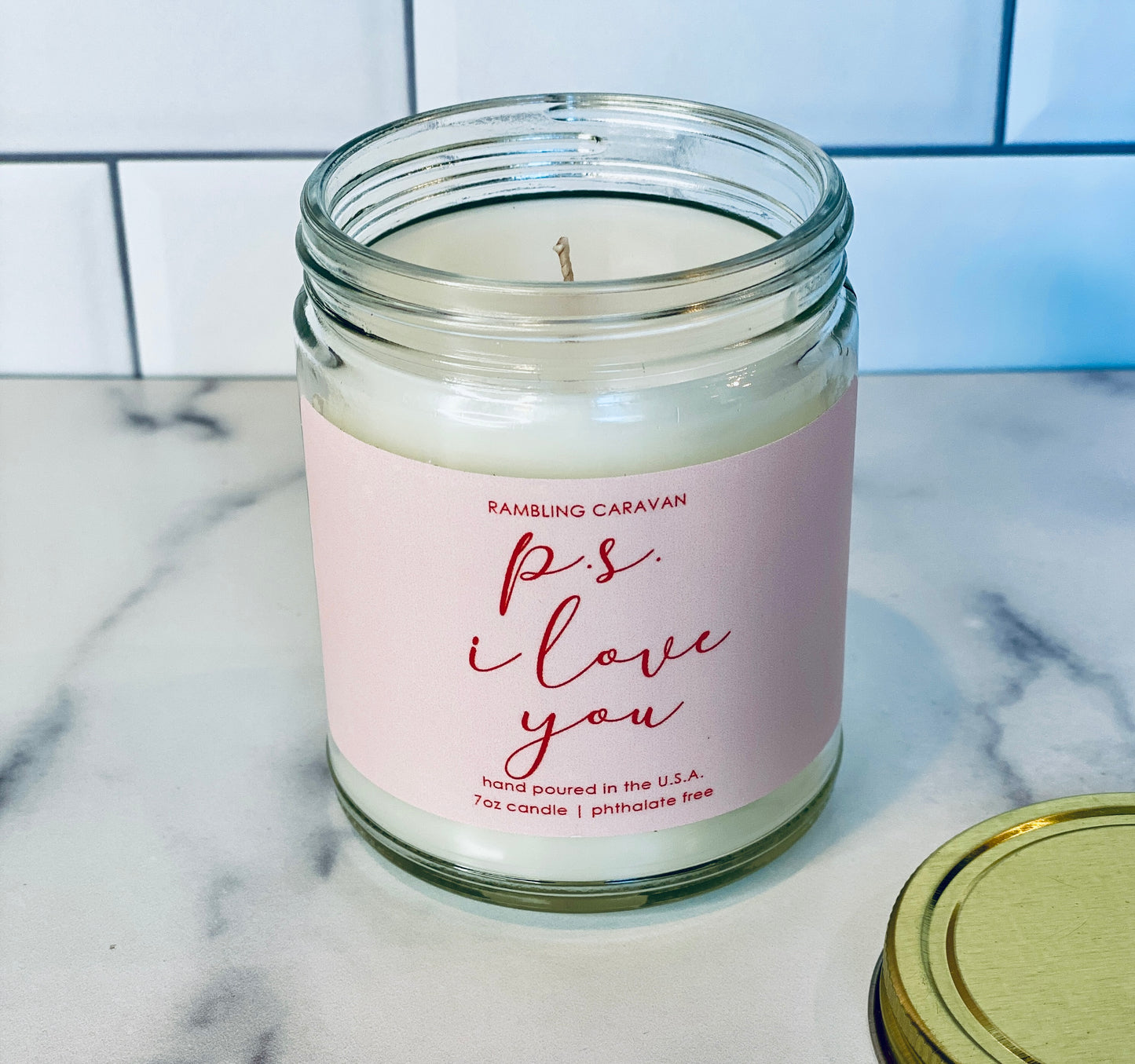 p.s. i love you Candle