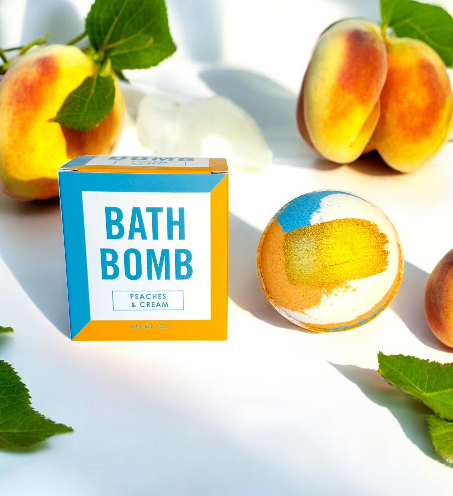 Bath Bomb - Peaches & Cream