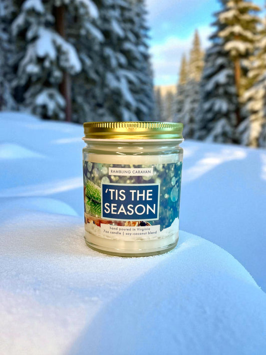 Tis the Season Holiday Candle