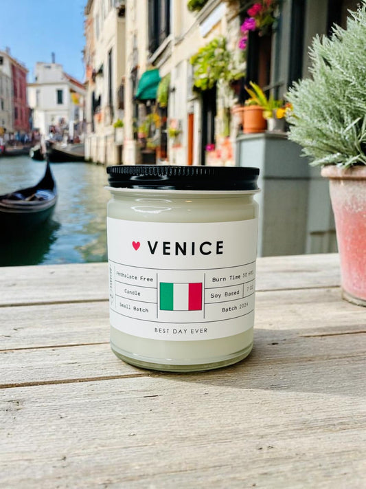 Venice, Italy Candle